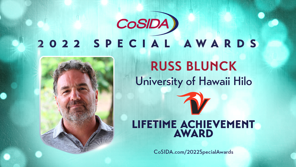 2022 Special Awards Salute: Russ Blunck (Hawaii Hilo), Lifetime Achievement Award